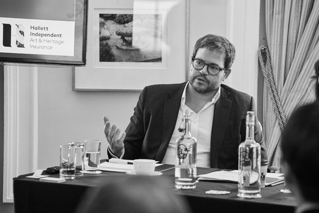 The EU Cultural Goods Act 2019/880 seminar at the Lansdowne Club. Photography by Oliver Goodrich.